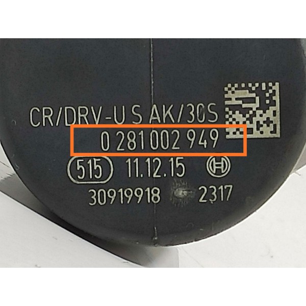 Sensor Pressao Combustivel Bmw X5 Diese 2014/2015 0281002949