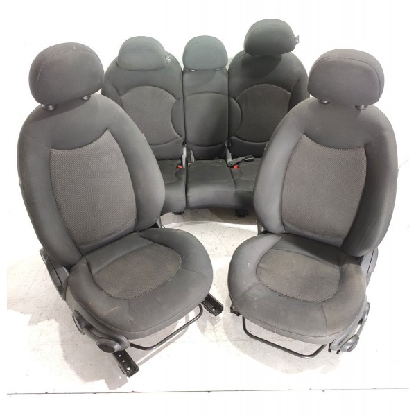 Jogo Banco Mini Cooper 4 Portas 2011/2016 Original Cinza