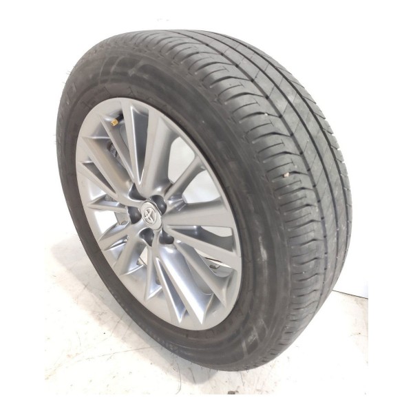 Roda Toyota Corolla 205/55 Aro 16   2015/2018 Det Original Prateado