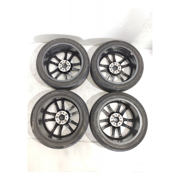 Jogo Roda Pneus Bmw 320i Gp Sport 225/45/18 2019/2025 Orig Prateado