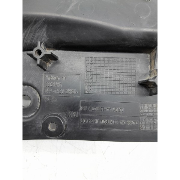 Duto Caixa Filtro Ar Condicionado Mini Cooper 11/16 74850610 Preto