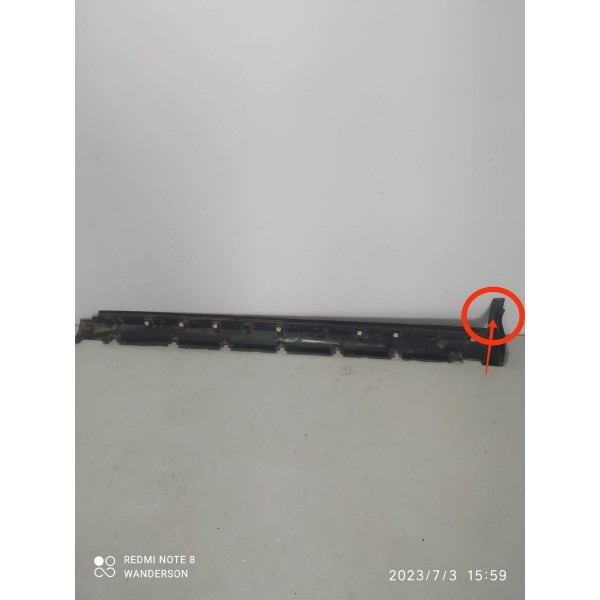 Spoiler Ford Edge Lateral Direito  2010/2014 Detalhe Preto