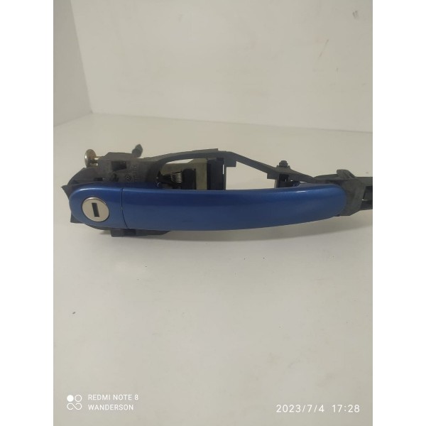 Maçaneta Externa Audi Tt Mk1 Direita 1998/2005 Original Azul Dianteira