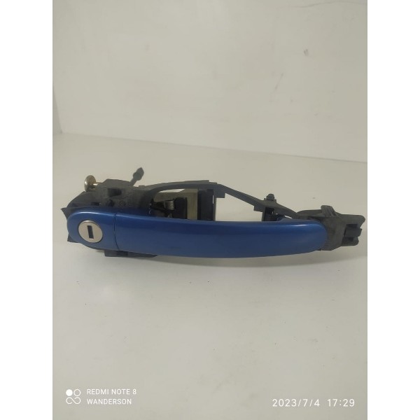 Maçaneta Externa Audi Tt Mk1 Direita 1998/2005 Original Azul Dianteira
