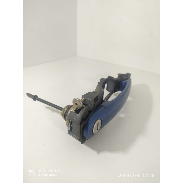 Maçaneta Externa Audi Tt Mk1 Direita 1998/2005 Original Azul Dianteira