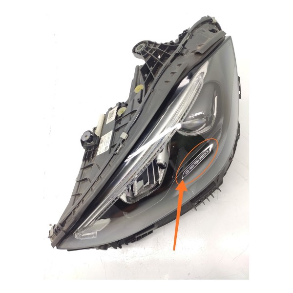 Farol Mercedes C200 C300 Esquerdo Completo 22/25 A2069060703 Esquerdo/motorista