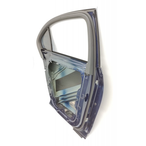 Porta Traseira Esquerda Mercedes C200 C300 2022/2025 Lisa Traseira Esquerda Azul-claro