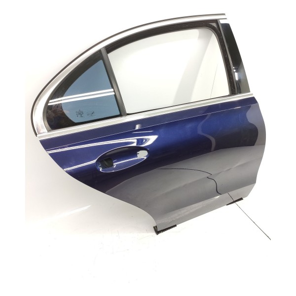 Porta Traseira Dir Mercedes Benz C200 C300  2022/2025 Det Traseira Direito Creme