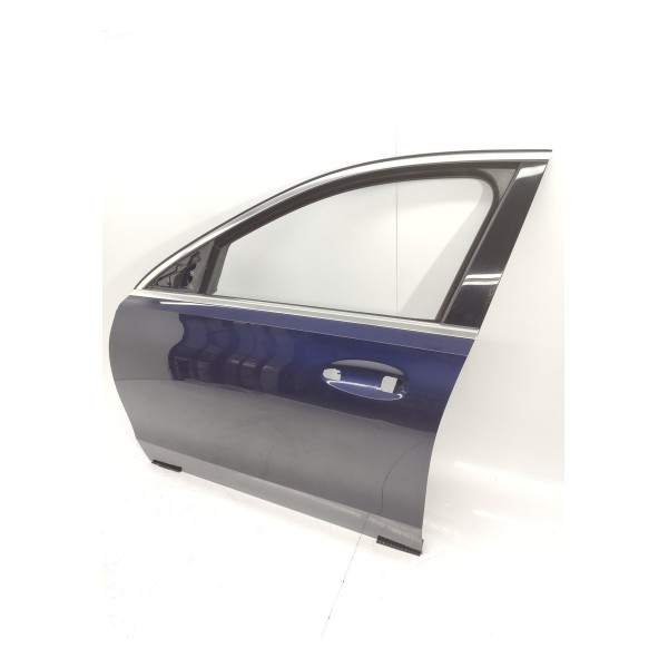 Porta Dianteira Esquerda Mercedes C200 C300 2022/2025 Dianteira Essquerda Azul-escuro