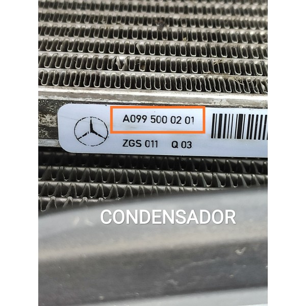 Kit Radiador Intercooler Mercedes C200 1.5 2022/2025 Compl