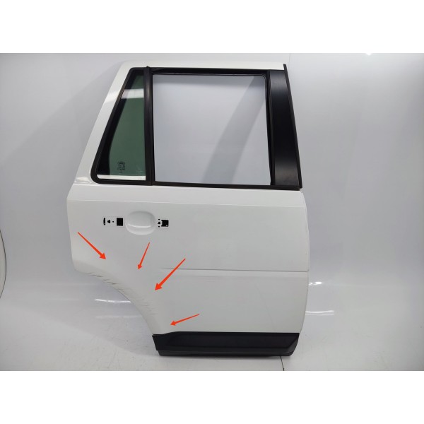 Porta Traseira Direita Freelander 2 2008/2015 Traseira Direito Branco