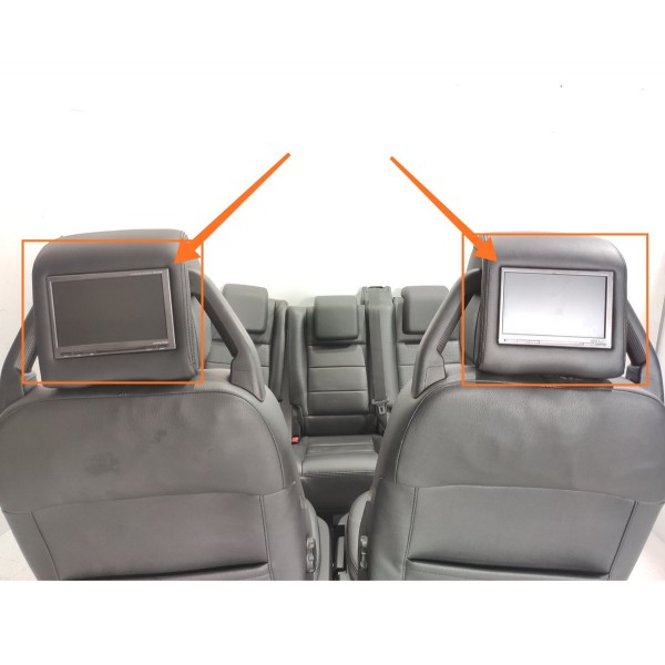 Jogo Banco Discovery 7 Lugares 2008/2015 Preto