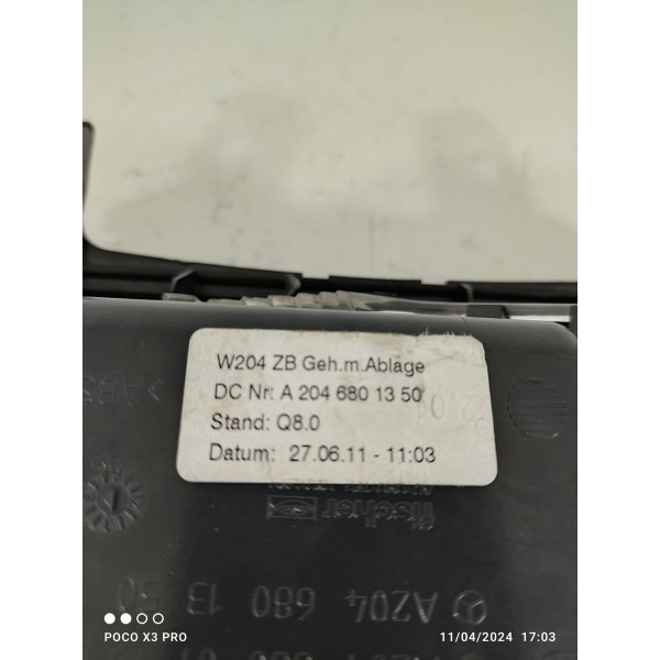 Cinzeiro Mercedes C180 C200 2007/2014 A2046800179