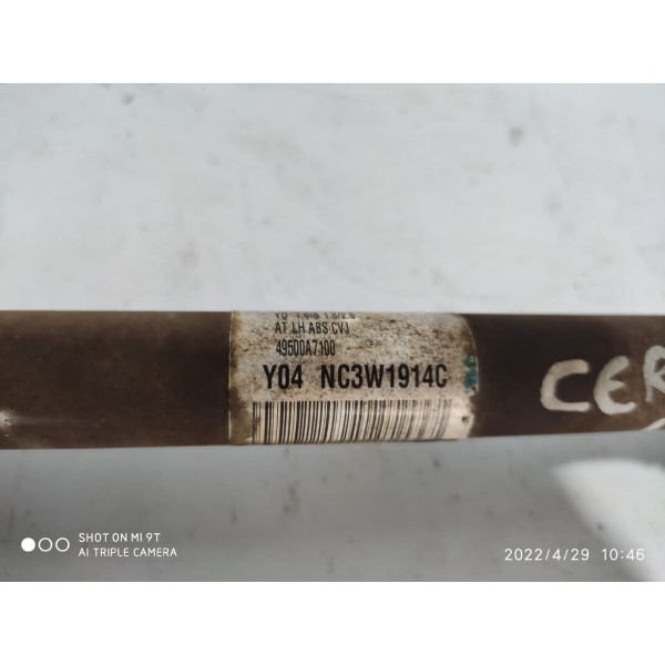 Semi Eixo Cerato Esquerdo 2014/2018 49500a7100