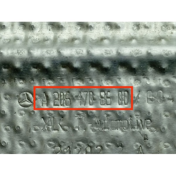 Protetor Termico Tanque Mercedes C200 C300 22/25 A2064708600