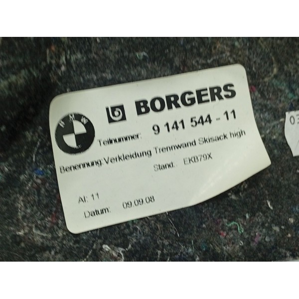 Acabamento Forro Porta Mala Bmw Z4 2008/2016 914154411