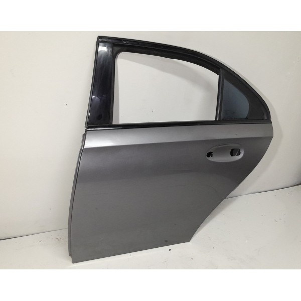 Porta Mercedes A35 Amg Traseira Esquerda 2020/2025 Traseira Esquerdo Cinza-escuro