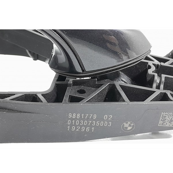 Macaneta Externa Bmw 320i Dianteira Esq 2019/2025 988177902 Preto Dianteira