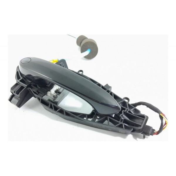 Macaneta Externa Bmw 320i Dianteira Esq 2019/2025 988177902 Preto Dianteira