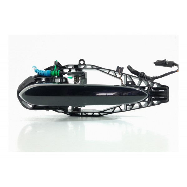 Macaneta Externa Bmw 320i Traseira Esquerda 2019/2025 Preto Traseira