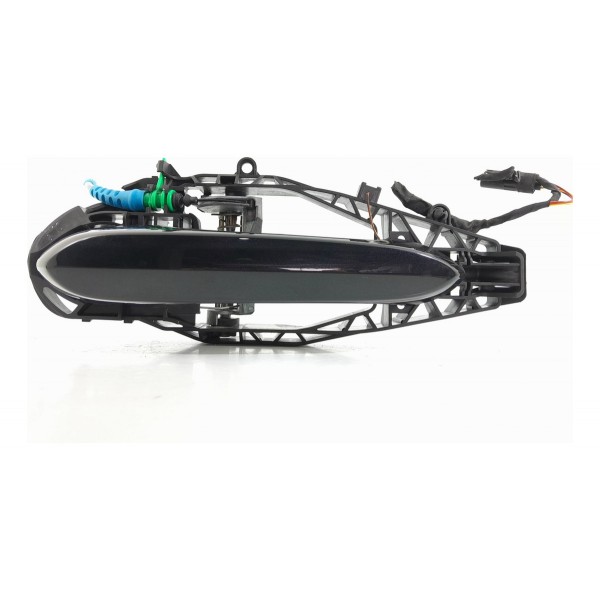 Macaneta Externa Bmw 320i Traseira Esquerda 2019/2025 Preto Traseira