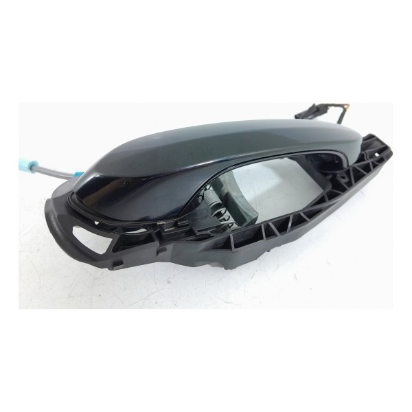 Macaneta Externa Bmw 320i Traseira Esquerda 2019/2025 Preto Traseira