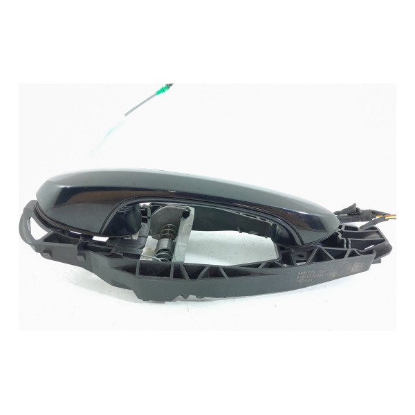 Macaneta Externa Bmw 320i Traseira Esquerda 2019/2025 Preto Traseira