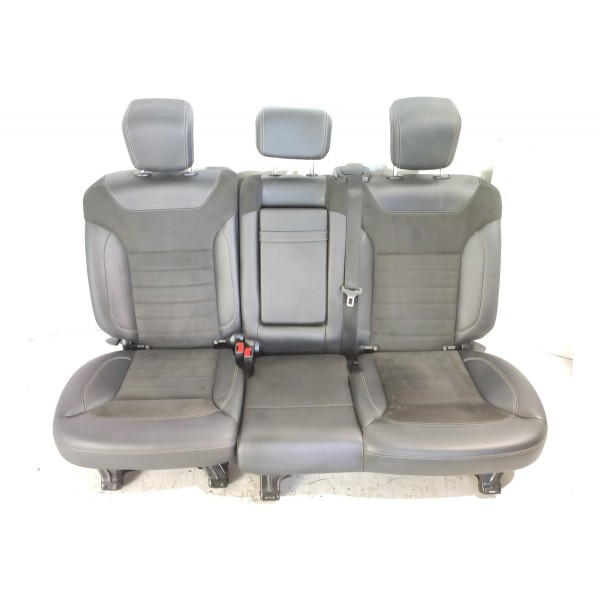 Jogo Banco Eletrico Mercedes Ml350 Alcantara 2012/2016 Cinza-escuro