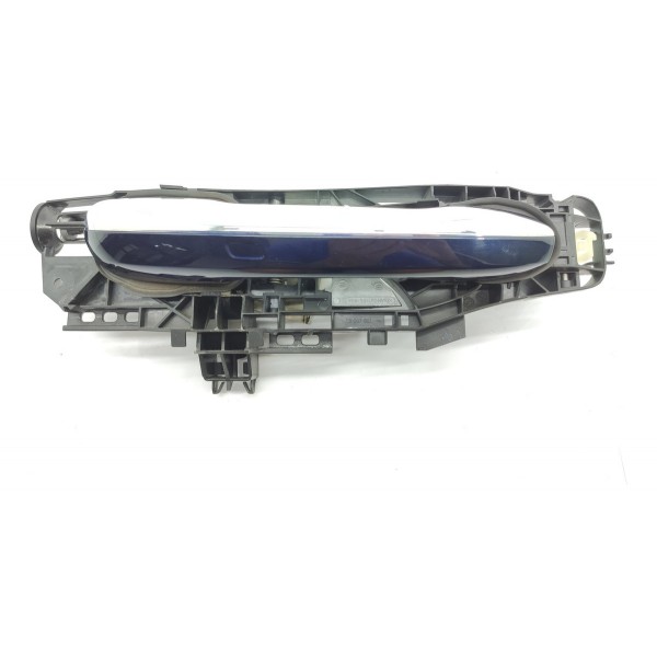 Macaneta Externa Porta Mercedes C200 C300 Traseira Dir 22/25 Azul Traseira