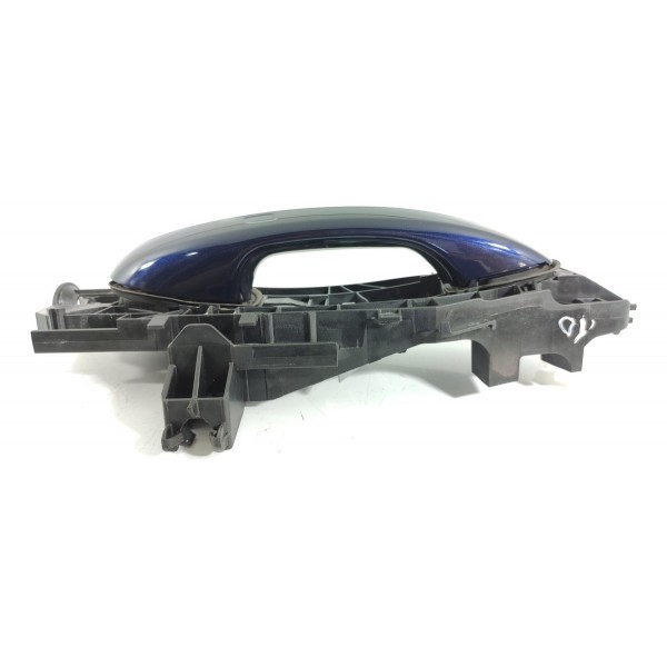 Macaneta Externa Porta Mercedes C200 C300 Traseira Dir 22/25 Azul Traseira