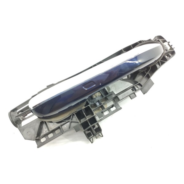 Macaneta Externa Porta Mercedes C200 C300 Traseira Dir 22/25 Azul Traseira