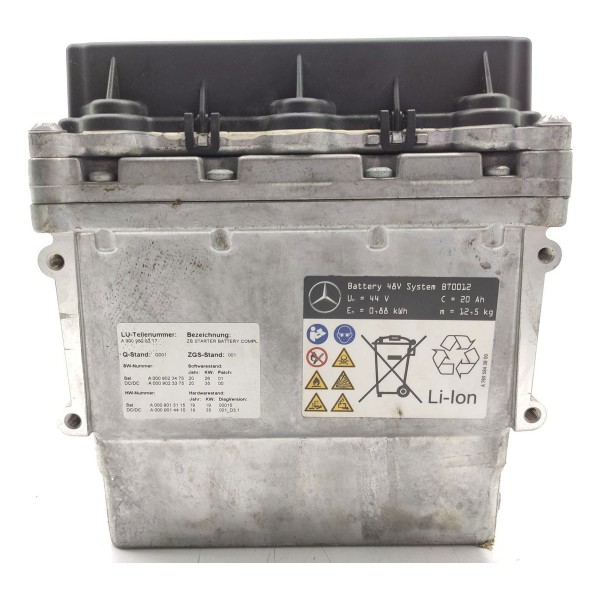 Bateria Hibrida Partida Mercedes C200 Eq Boost A7895843800 Direito