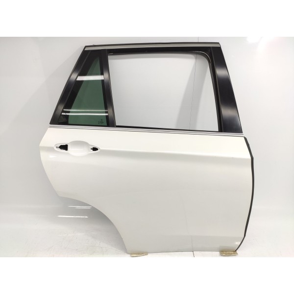 Porta Traseira Direita Bmw X5 2014/2019 Lisa Traseira Direita Branco