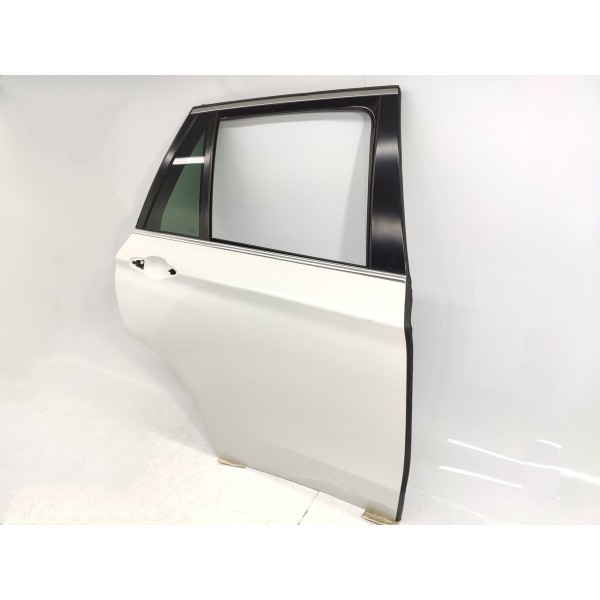 Porta Traseira Direita Bmw X5 2014/2019 Lisa Traseira Direita Branco