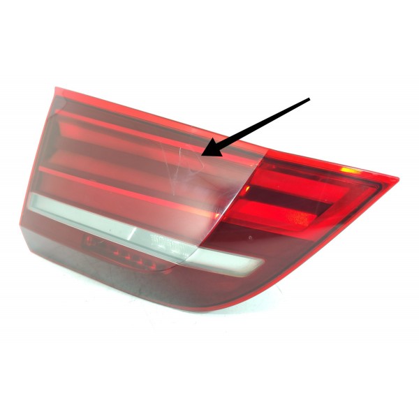 Lanterna Tampa Bmw X5 Esquerda Led 2014/2019 Det 730127107 Esquerdo/motorista Vermelho