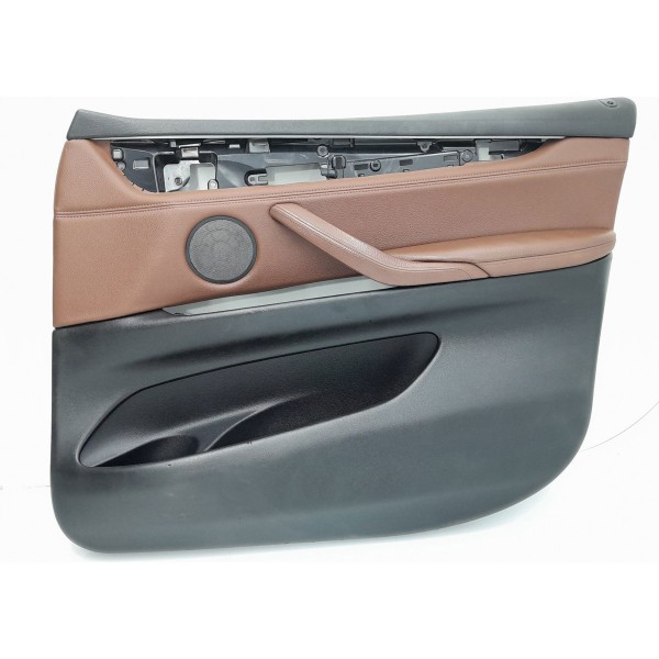 Forro Porta Dianteiro Direito Bmw X5  2014/2016 T0510634 Det Marrom