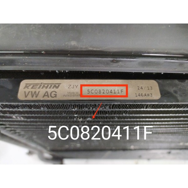 Kit Radiador Jetta 2.0 2011/2016