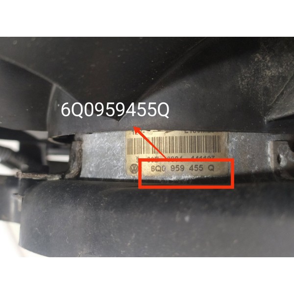 Kit Radiador Gol Fox Polo 1.0 1.6 2003/2015 5z0121253b