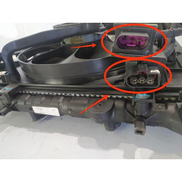 Kit Radiador Gol Fox Polo 1.0 1.6 2003/2015 5z0121253b