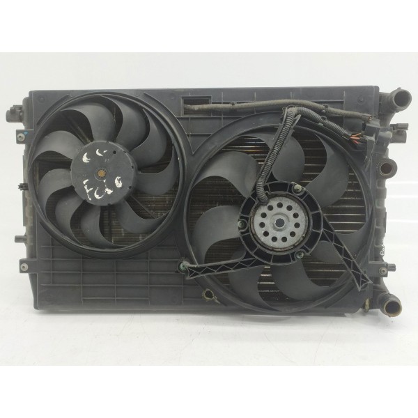 Kit Radiador Eletroventilador Polo Fox 1.0 1.6 2003/2016 Det