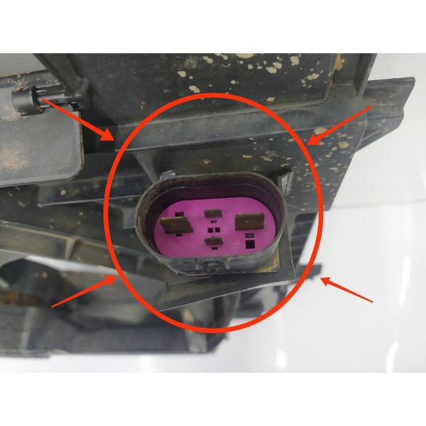 Ventoinha Defletor Amarok 2.0 2010/2022 A54906110