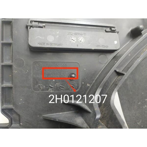 Ventoinha Defletor Amarok 2.0 2010/2022 A54906110