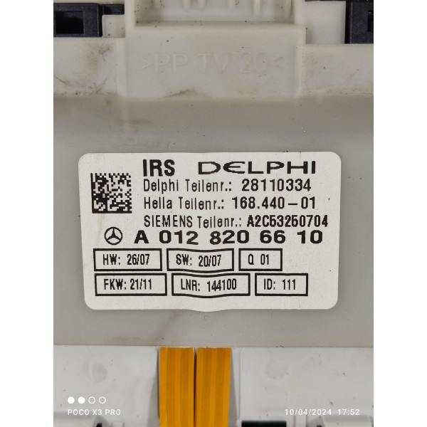 Luz Teto Mercedes C180 C200 2007/2014 A2048200823