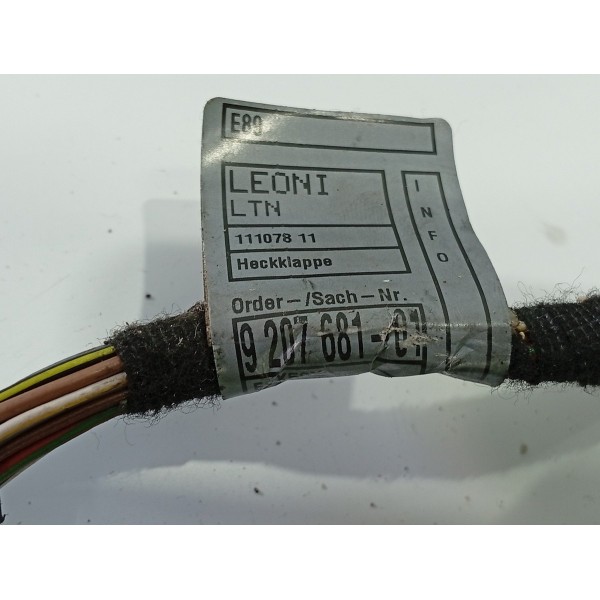 Chicote Articulacao Tampa Traseira Bmw Z4 2009/2016