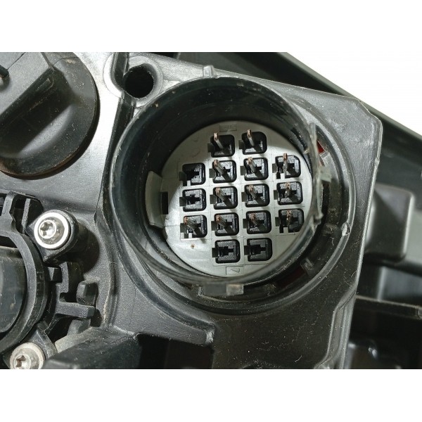 Farol Esquerdo Evoque 2012/2015 Liso Esquerdo/motorista