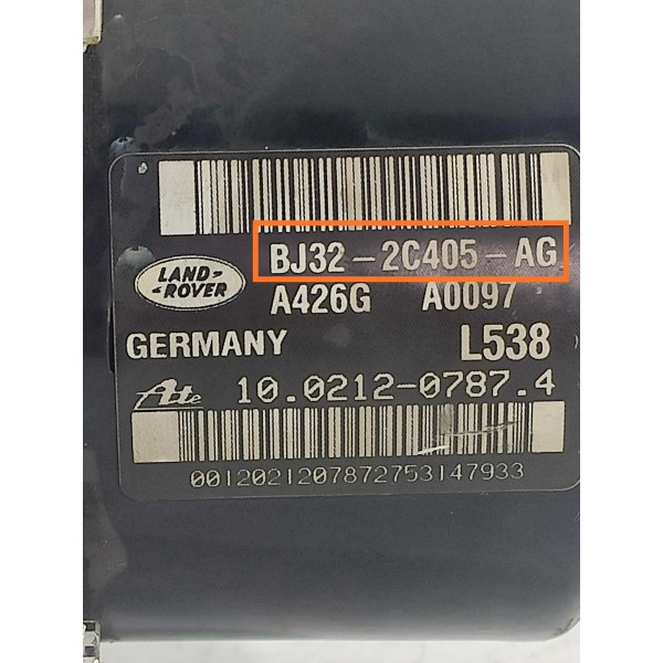 Modulo Abs Land Rover Evoque 2012 2013 2014/2018 Bj322c405ag