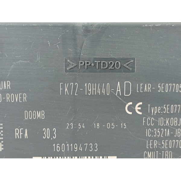 Modulo Conforto Evoque 2012/2018 Fk7219h440ad