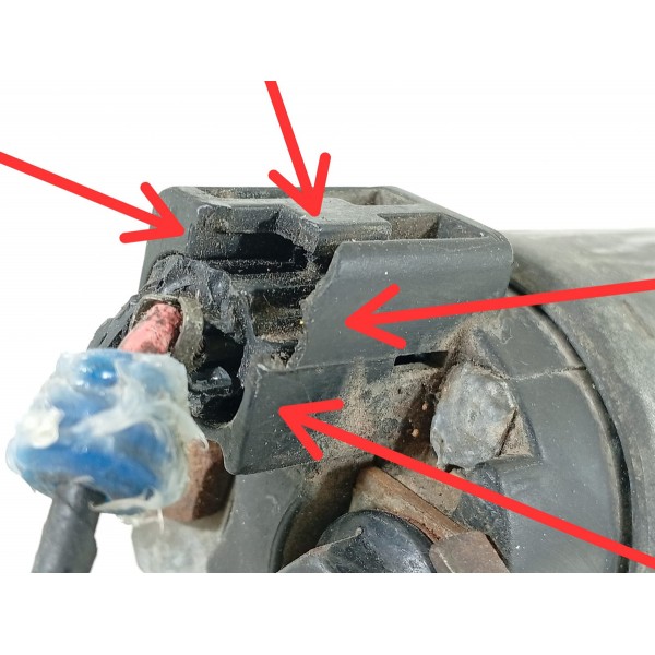 Motor Arranque Partida Santa Fé 2.4 2011/2013 361002g000 Det