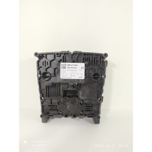 Comando Radio Display Audi Q5 A6 A5 2018/2023 80a919615