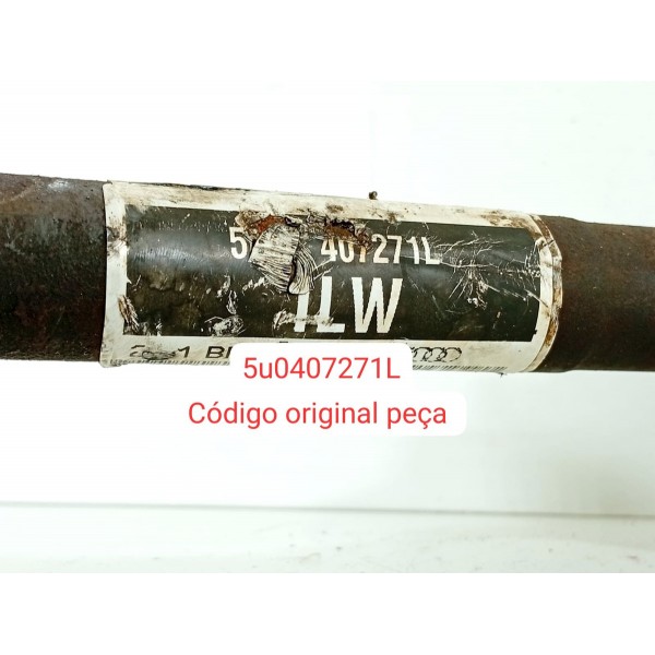 Semi Eixo Gol Fox Saveiro G5 G6 G7 1.6 Esquerdo 5u0407271l